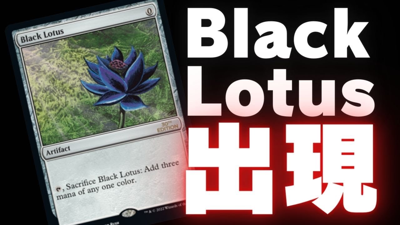 【神回】Black Lotus奇跡の開封  Magic: The Gathering 30th Anniversary Edition【東京MTG切り抜き】