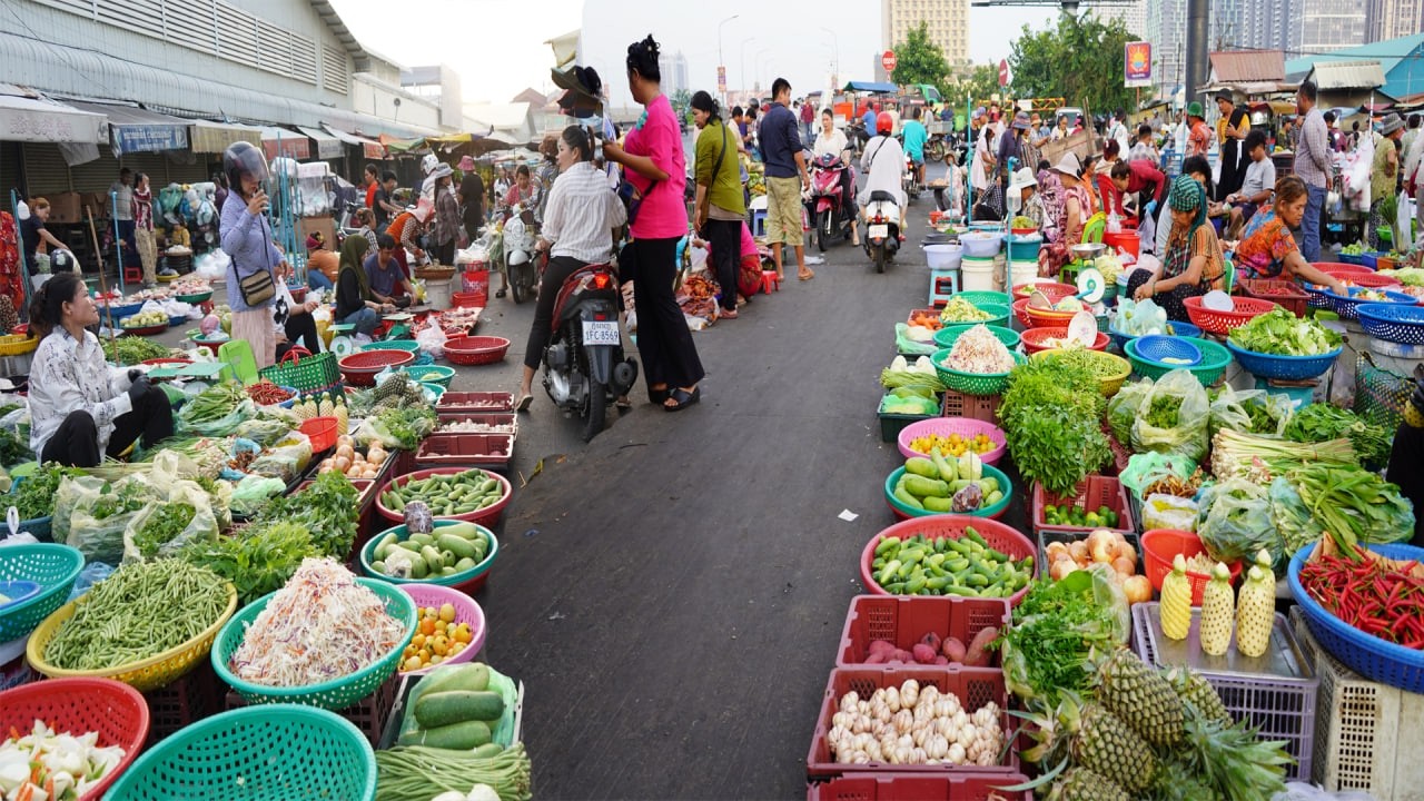 Morning Food Market Scene In Town 2026 &ndash; Hidden Gem Food Market & Lifestyle Of Khmer People