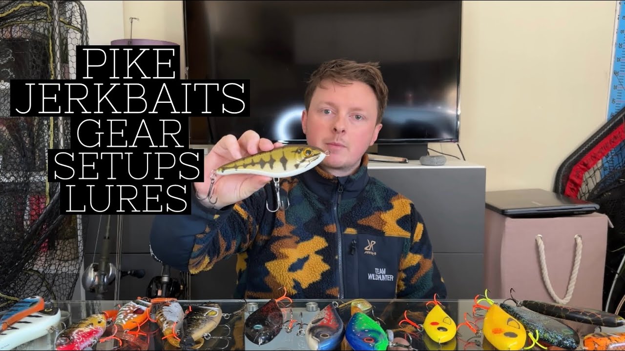 Pike JERKBAIT Fishing Gear, Setups and Lures