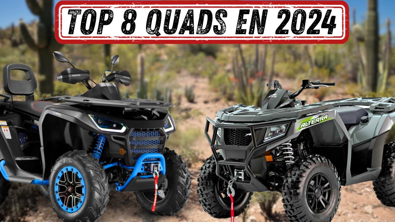 TOP 8 DES VÉHICULES ATV POUR LES AVENTURES HORS ROUTE | en 2024