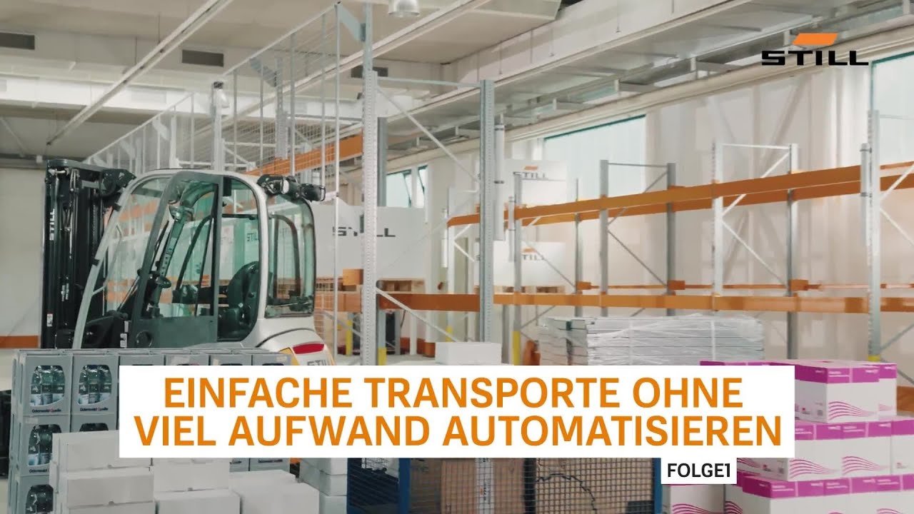Hilfe! Ich muss automatisieren - Folge 1: Einfache Transporte ohne viel Aufwand automatisieren