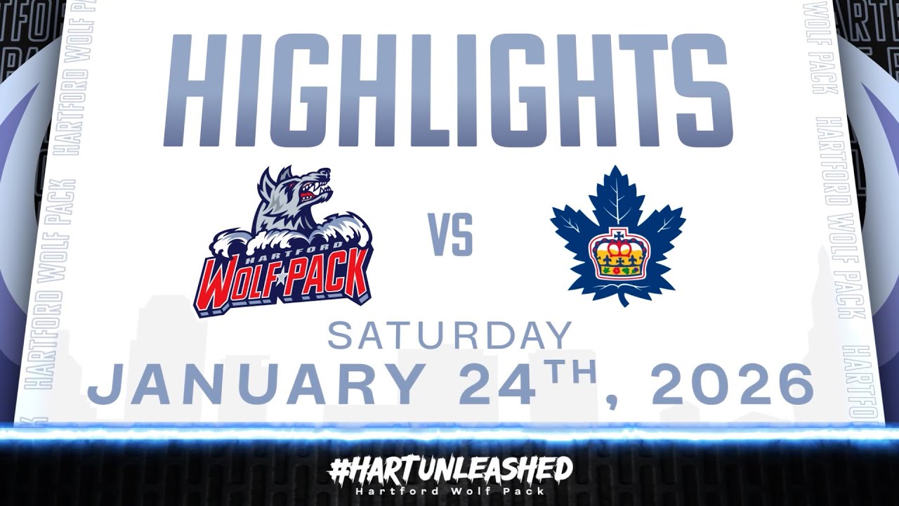 1.24.26 Hartford Wolf Pack vs Toronto Marlies