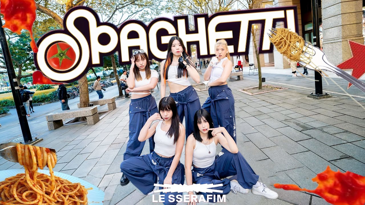 [KPOP IN PUBLIC]LE SSERAFIM (르세라핌) - 'SPAGHETTI' Dance Cover by Flare｜Taiwan @LESSERAFIM_official
