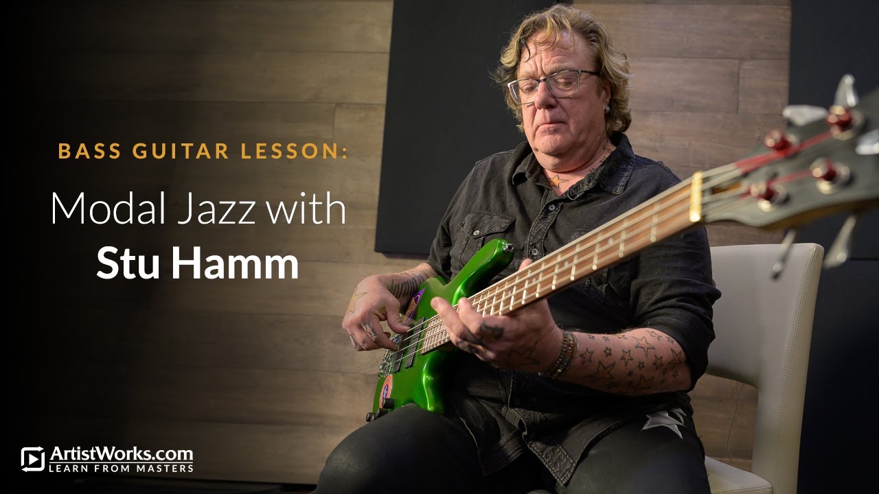 Bass Guitar Lesson: Modal Jazz with Stu Hamm || ArtistWorks