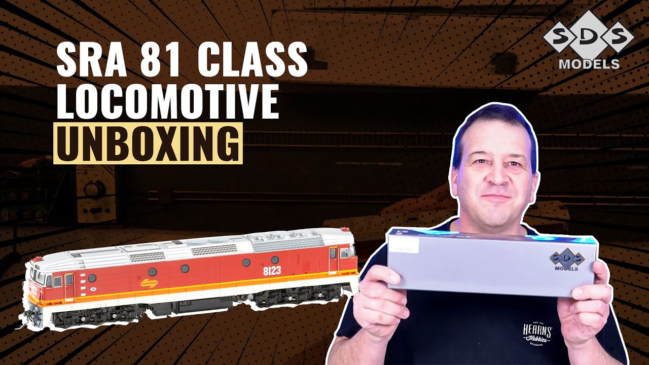 SDS MODELS | SRA 81 Class Locomotive Unboxing | #askhearns