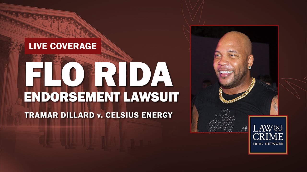Watch Live: Flo Rida Endorsement Lawsuit - Tramar Dillard v. Celsius Energy - Day One