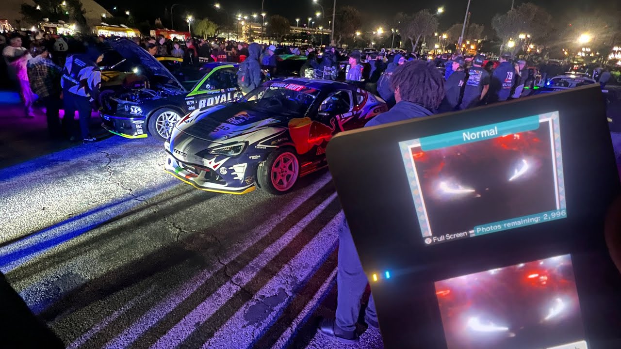 I TOOK MY DS TO A CAR MEET!