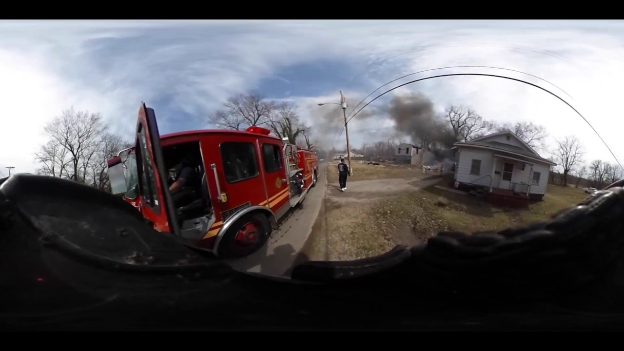 360 Garage Fire Helmet Camera