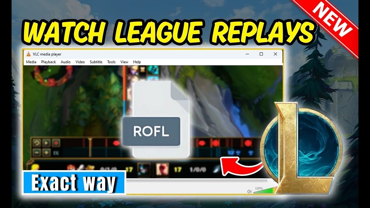 How to watch League Replays Outside the Client (rofl files) LOL Replay