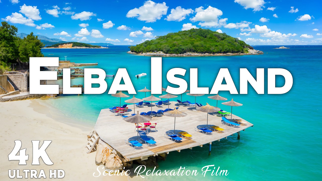 Elba Island 4K – Turquoise Beaches & Italian Coastal Beauty | Scenic Relaxation