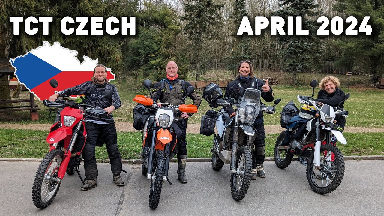TCT Trans Czech Trail, North-West-Loop, April 2024 on KTM 690 / Husqvarna 701 / GasGas 700 / AJP 200