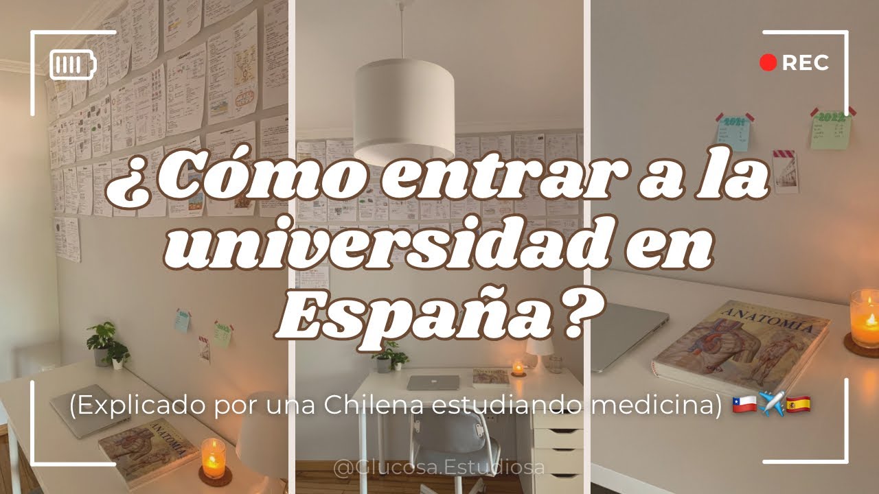 ¿Cómo entrar a la universidad en España? | Homologación y PCE, tutorial paso a paso