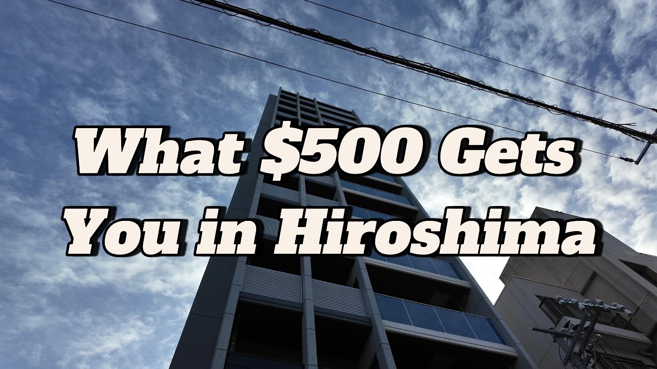 $500 Apartment Tour | Hiroshima, Japan