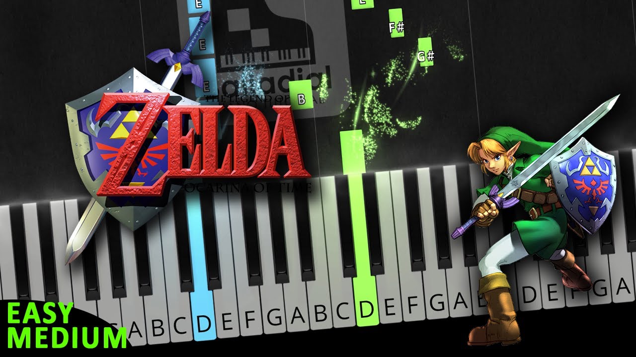 Gerudo Valley - The Legend of Zelda: Ocarina Of Time | EASY-MEDIUM Piano Tutorial