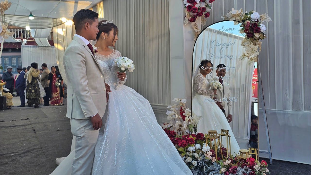 ROIBIANG🤵 WED💍 GRACEFUL👰 | Here comes the groom | The Journey to the wedding 💍