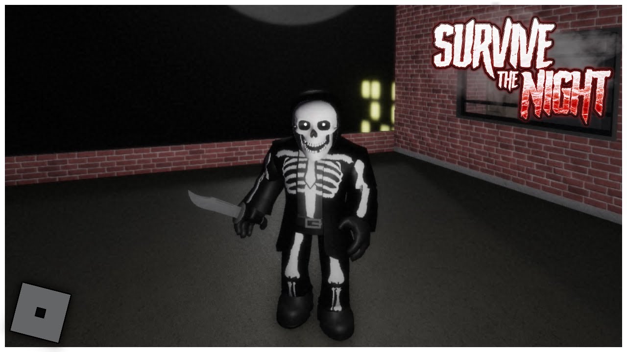 Roblox Survive The Night - Skullface (Slasher Skin Showcase)