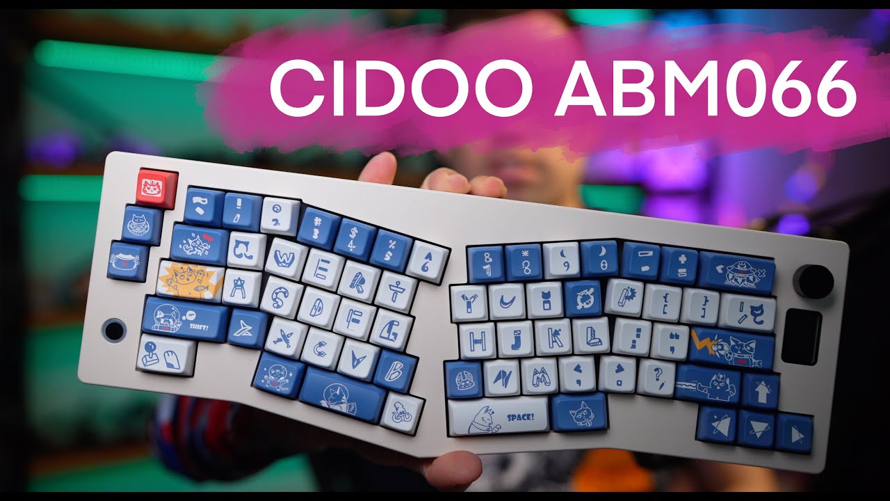 CIDOO ABM066. Обзор раздельной механической клавиатуры