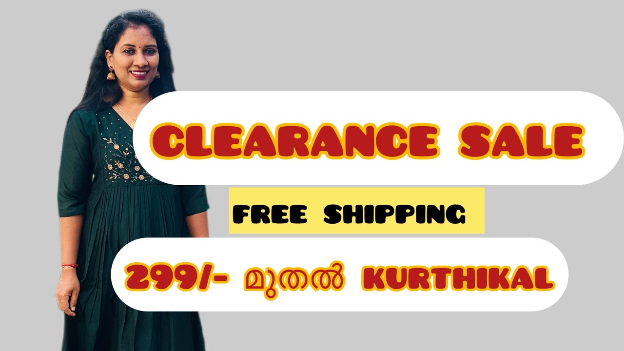 CLEARANCE SALE VIDEO 👍👍👍