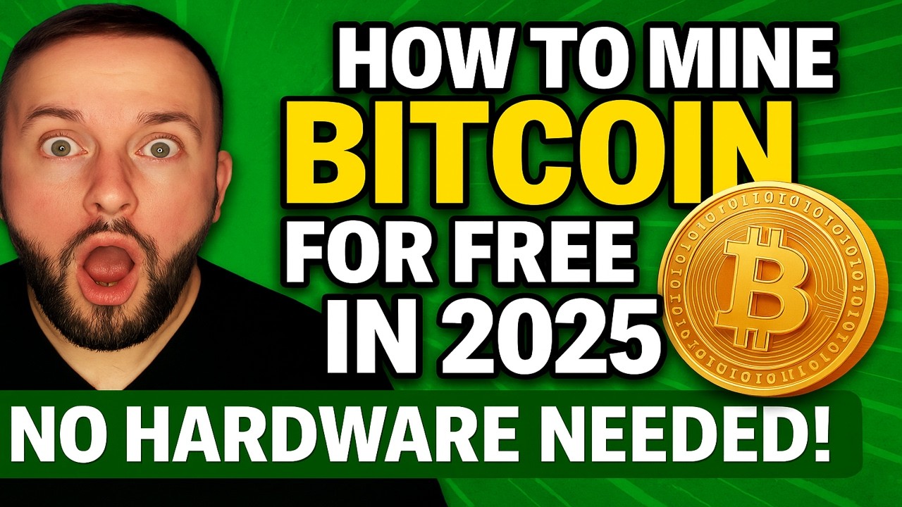 How to Mine Bitcoin for FREE in 2025 (No Hardware Needed!)