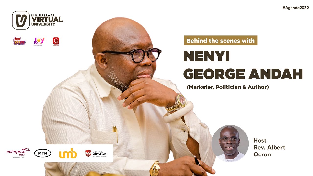 George Andah tells why your mission is possible in #TheEngineRoom on Springboard with Albert Ocran