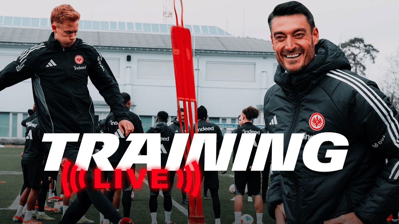 LIVE: Training aus dem Deutsche Bank Park