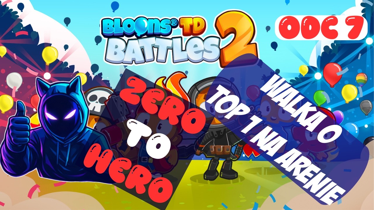 Walka o TOP 1 na White Wasteland! #bloonstdbattles2 #zerotohero #games #namowiles