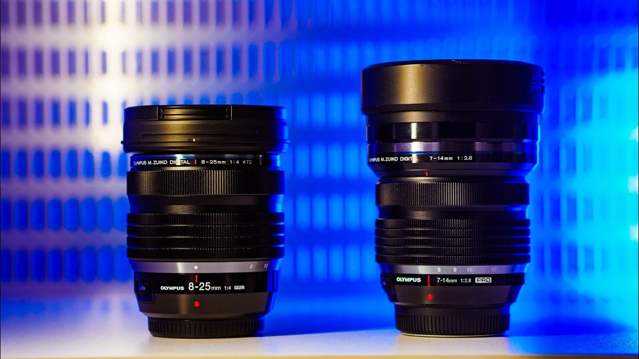 Olympus 8-25mm f4 Pro против 7-14mm f2.8 Pro — [Какой сверхширокоугольный зум-объектив ЛУЧШЕ?