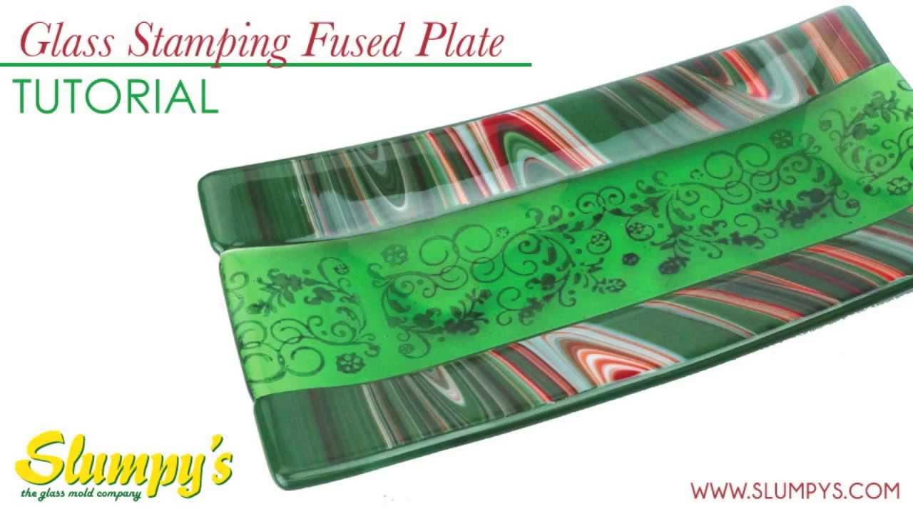Fused Glass Stamping Technique