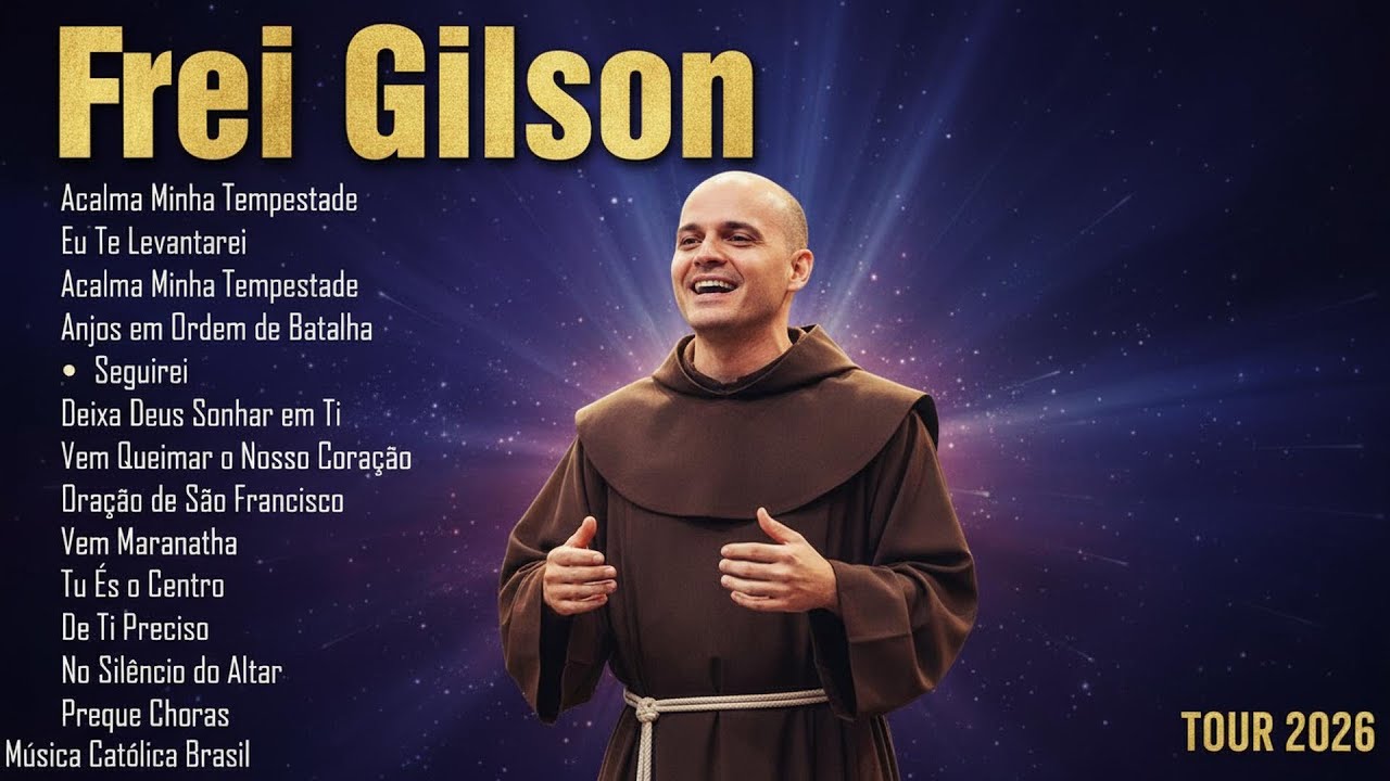FREI GILSON Seleção com as melhores músicas do Frei Gilson:Acalma o Meu Coração
