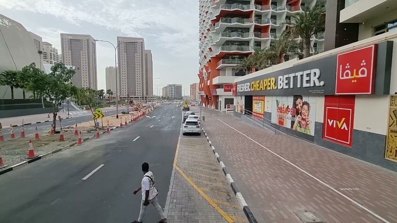 Dubai Silicon Oasis to Karama Bus Station afternoon scenic bus ride