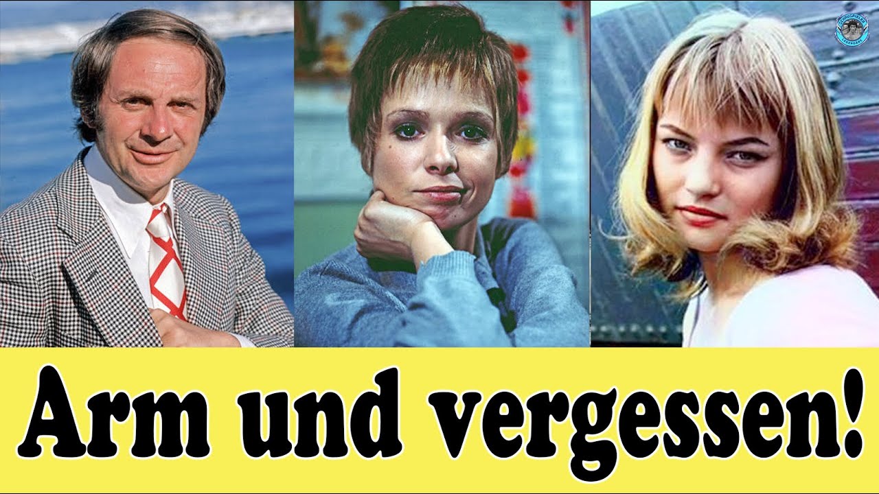 15 berühmte deutsche TV-Stars starben tragisch, verarmt und vergessen.😢