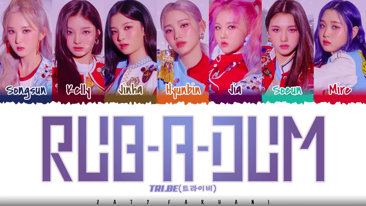 TRI.BE (트라이비) &ndash; 'RUB-A-DUM' Lyrics [Color Coded_Han_Rom_Eng]