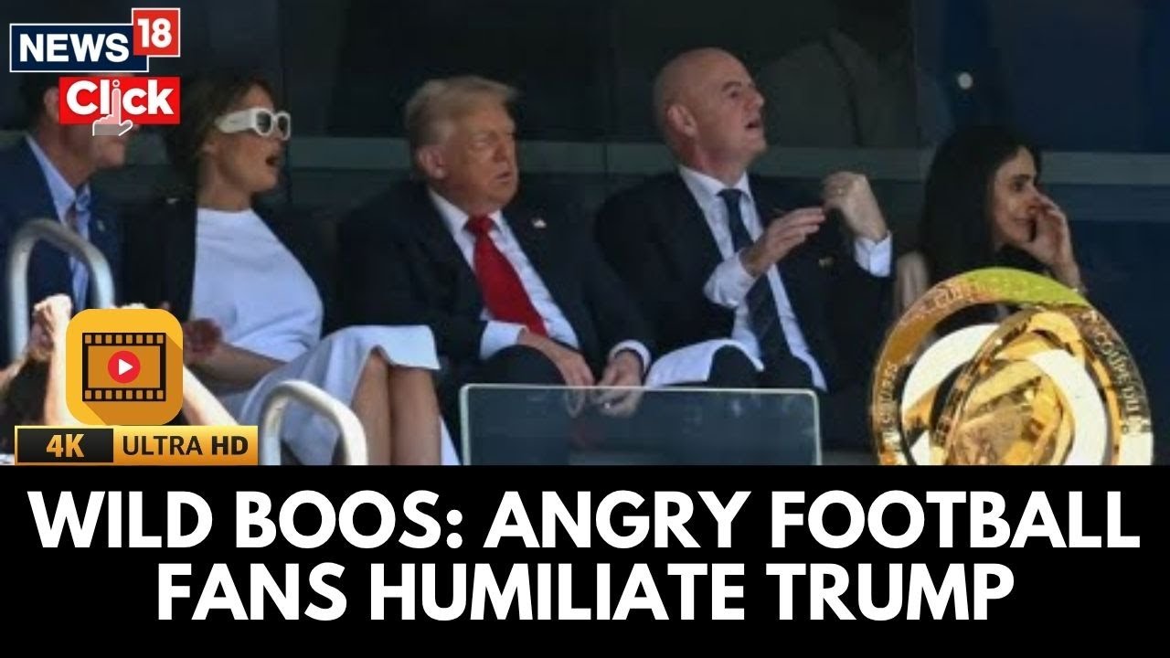 Commanders Fans Loudly Booed Trump During Halftime Swearing-In Ceremony | N18G | 4K | News18