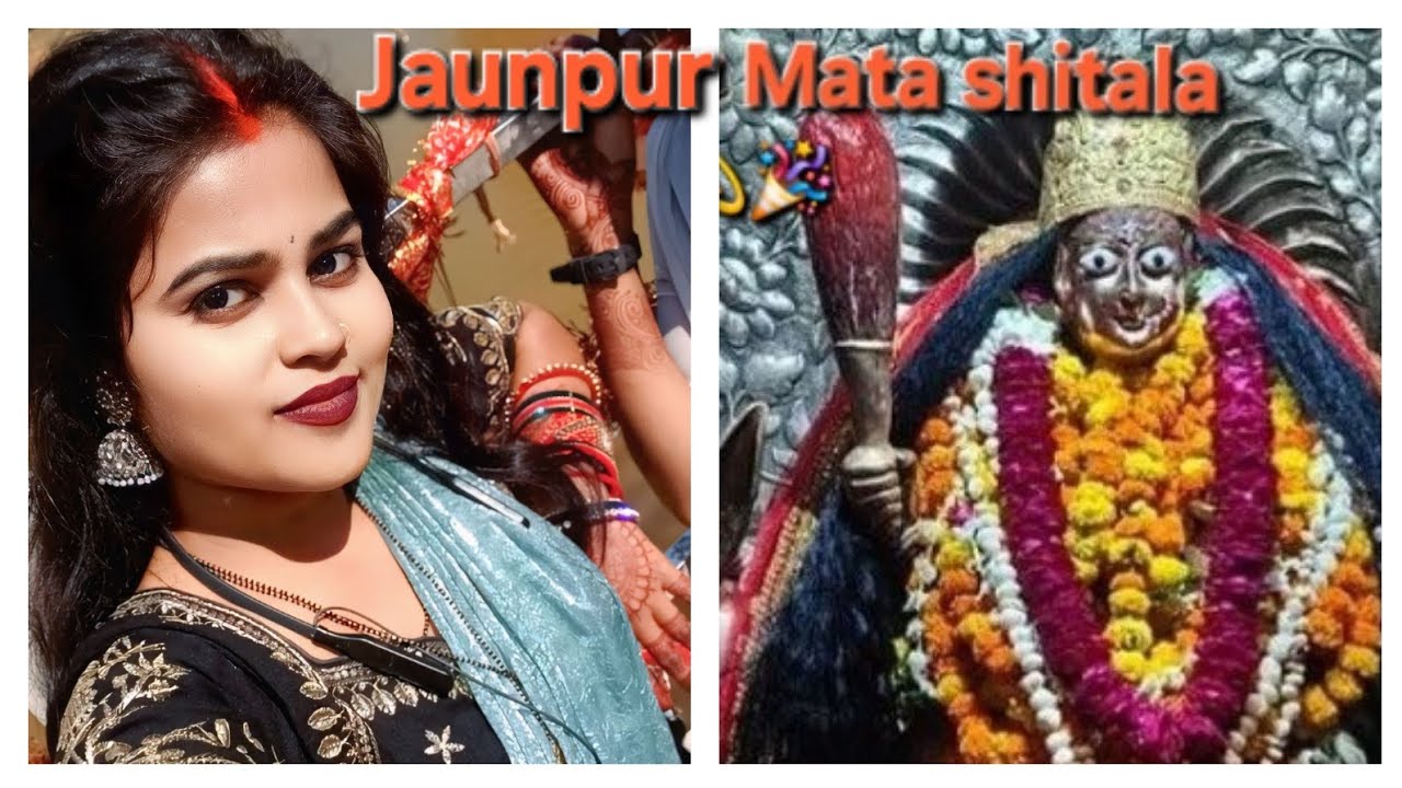 Jaunpur city shitala Mata chaukiya Dham viral Instagram video Khushbu Singh up