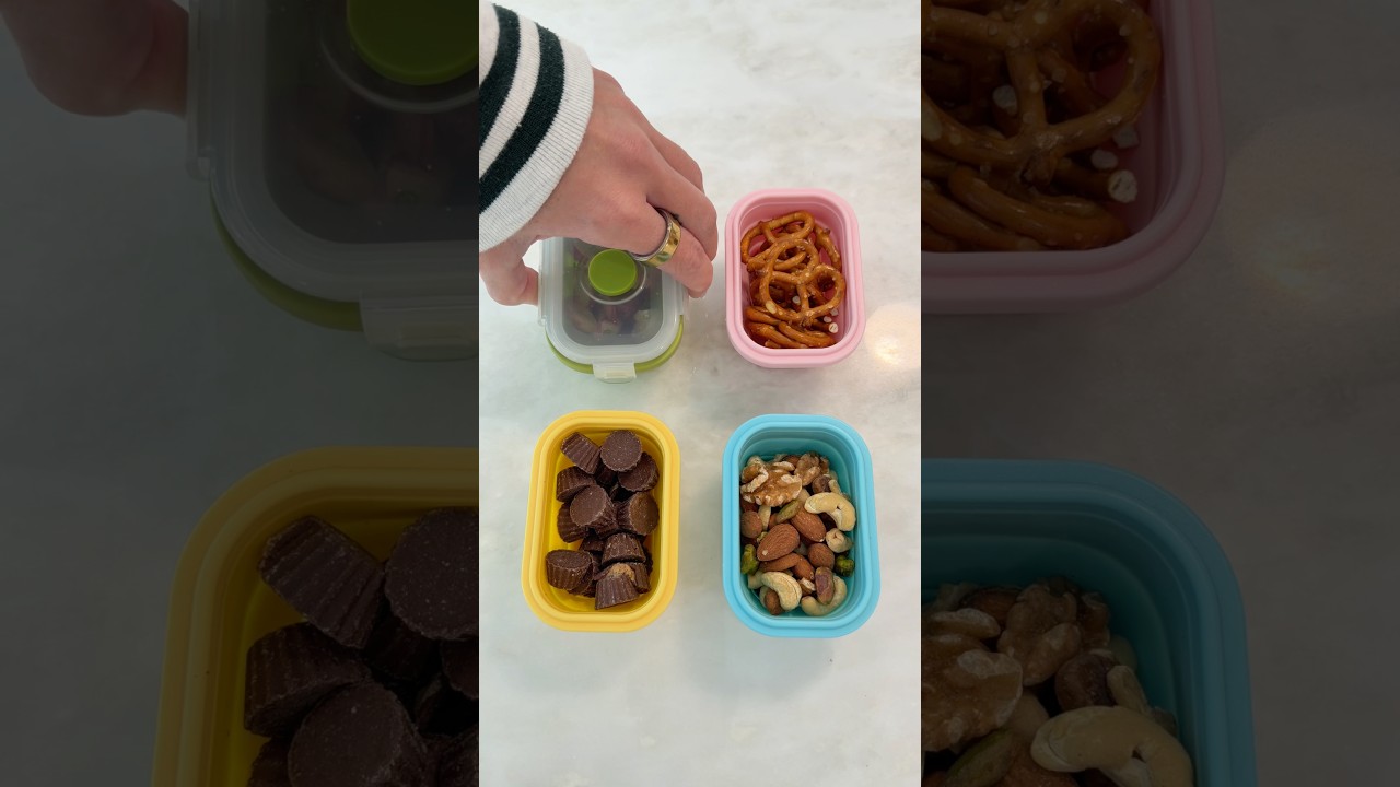 *ASMR* SNACK PACK RESTOCKS! #asmr #restock #kitchen #snacks #snackideas #restocking