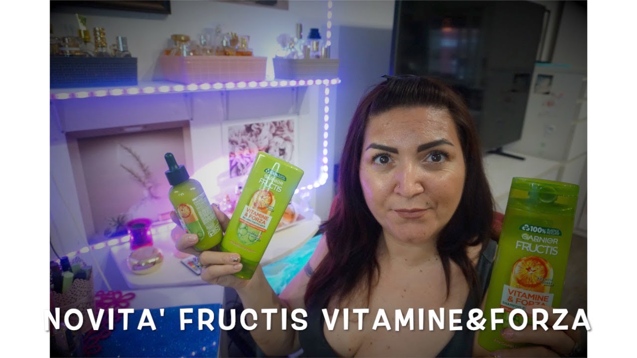 FRUCTIS NOVITA' VITAMINE&FORZA PRIME IMPRESSIONI 😍💖😘