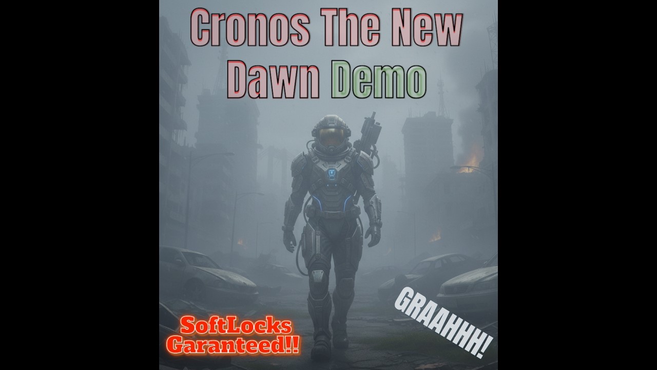 Traveler Exploring Post Apocalyptic Wasteland of Future Cronos The New Dawn Demo #gaming