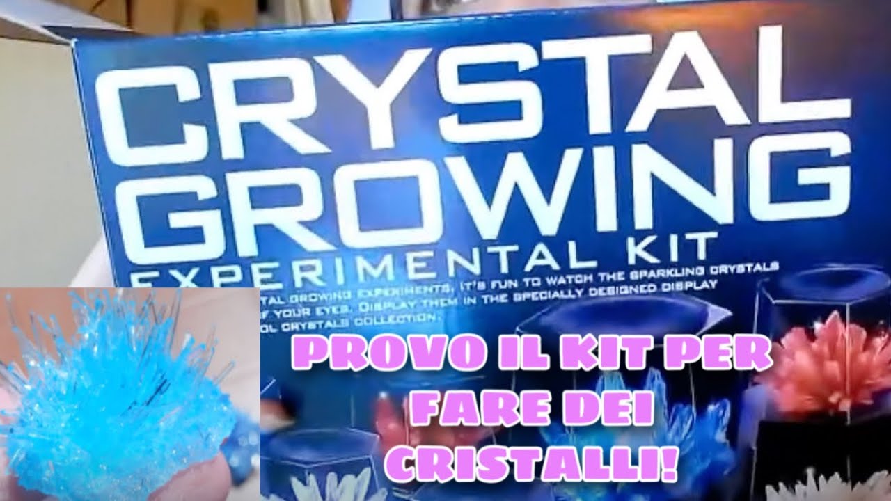 Giochini Maturi ep.75 - Provo il Kit per fare i cristalli