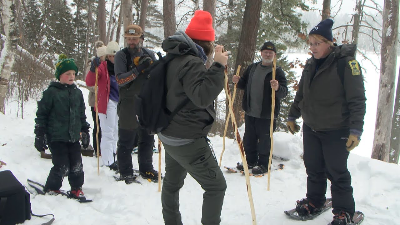 Northwoods Experience: Itasca State Park Snowshoers Start the New Year with Last Day Hike