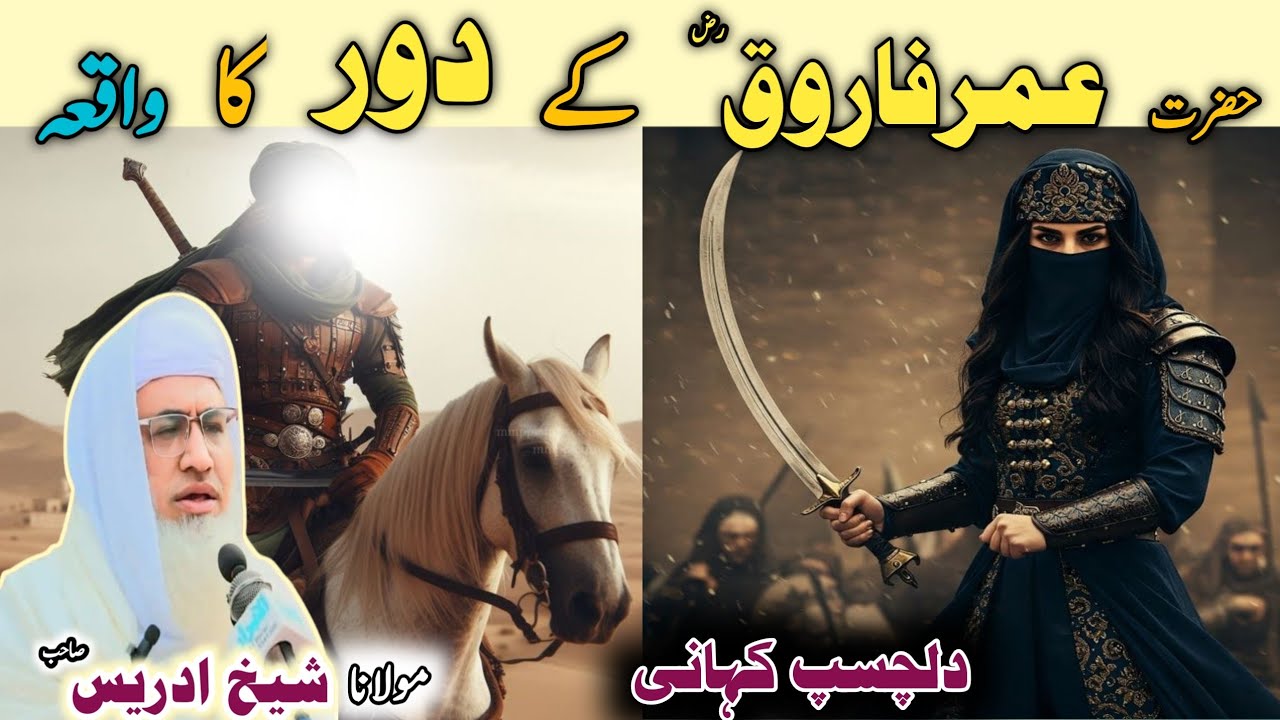 Poshto bayan / Molana Idrees Sab / Islamic videos /Islamic stories/حضرت عمر فاروق رض کے دور کا واقعہ