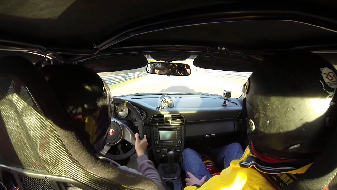 Anders Nilsson Hot lap with Sabine Schmitz, Porsche GT3 RS
