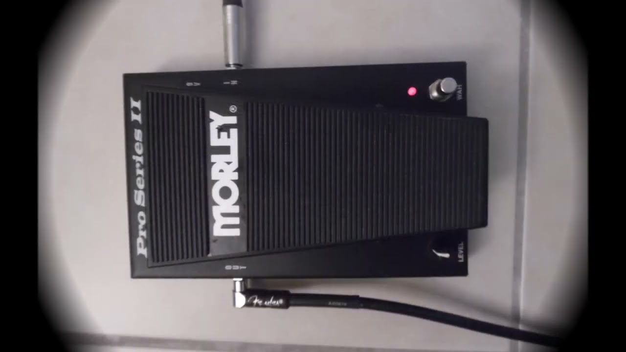Morley Pro Series II  Wah / Volume Pedal   (Audio Check)
