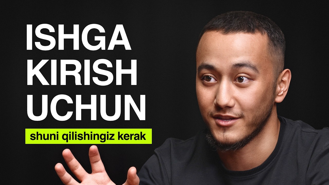 Grafik dizayner 99% joyga ishga kira oladi | Karyera podkast