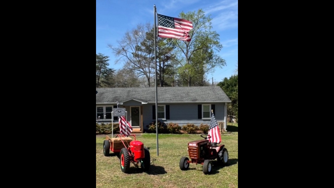 Preview of tractors for Lake Waccamaw  Southern Farm Days #gardentractor #wheelhorse #davidbradley