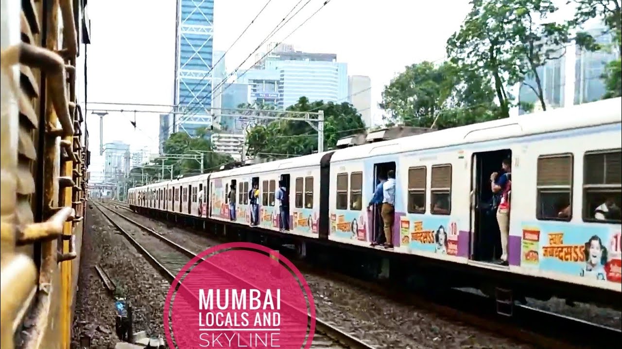Surat Mumbai Flying Rani vs Mumbai Local | Train Race | Mumbai skyline | Indian Railways