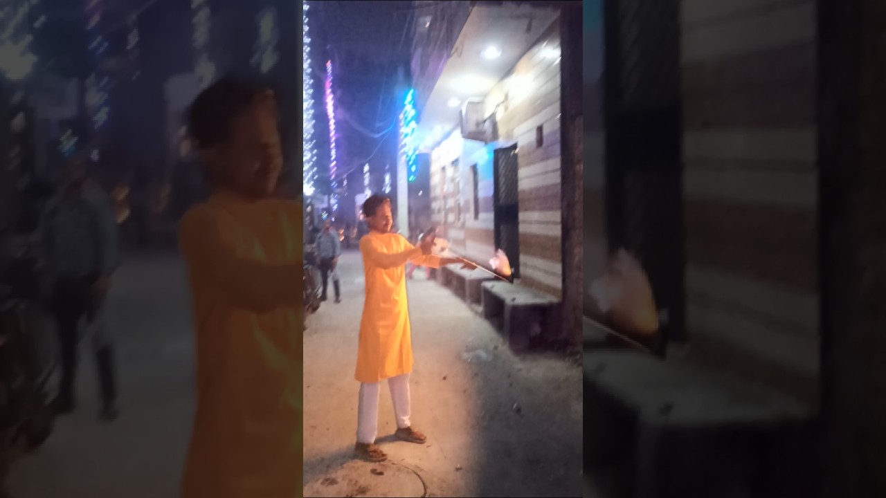 Mitra ne shok goliya chalon ka  #diwali #technologia #blast