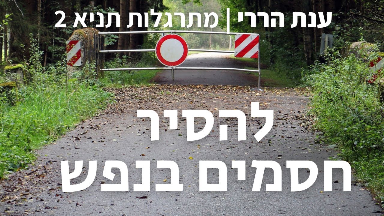 מתרגלות תניא 2: להסיר חסמים בנפש | ענת הררי (הקדמת המלקט)