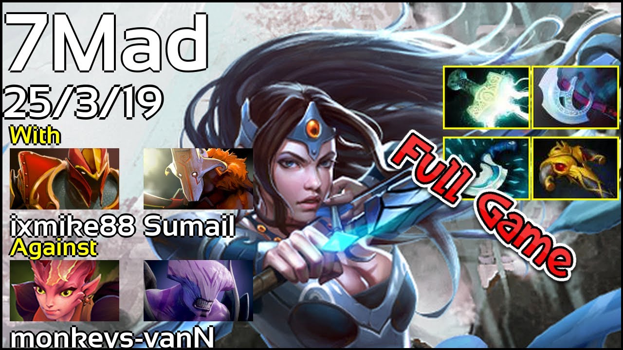 7Mad  - Mirana - Dota 2 Full Game 7.19