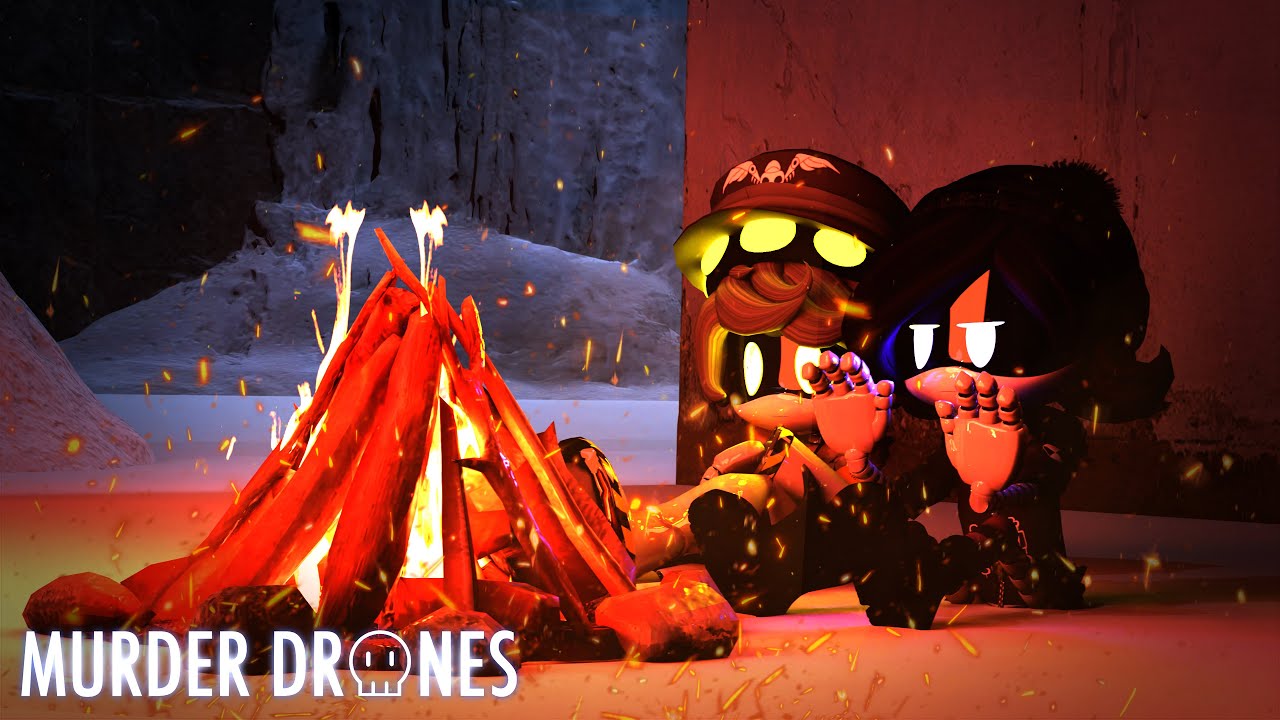 Uzi x N || Snow Camping (Murder Drones Animation)