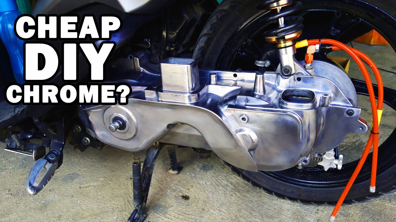 How to Polish Mio Sporty Crankcase
